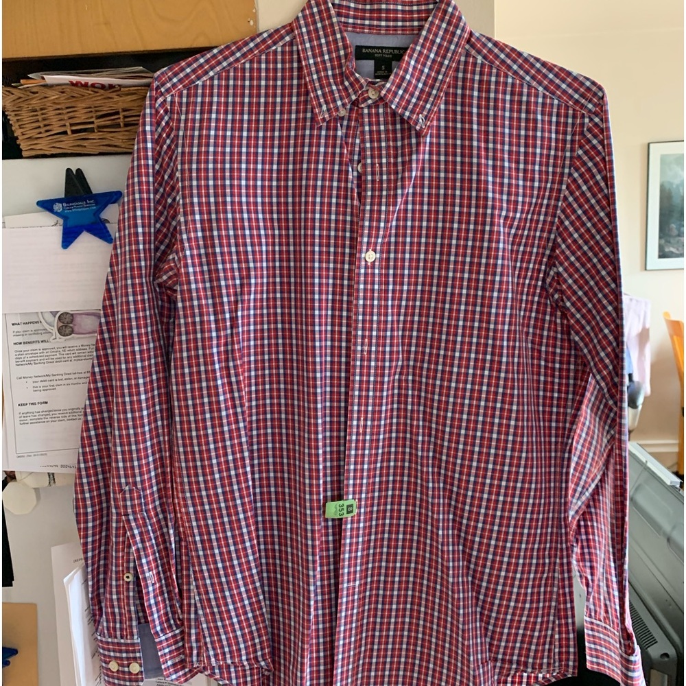 Banana Republic Plaid shirt